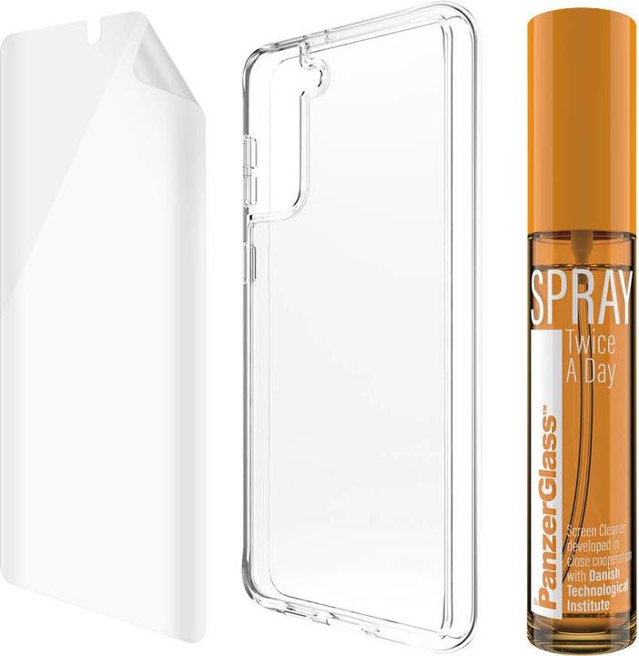 Actual product image PanzerGlass 360° Protection - Glass + Cover (1 Piece, Samsung Galaxy S21+)