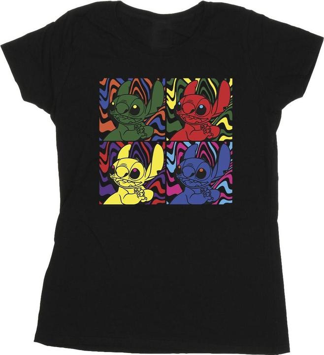 Immagine prodotto Disney Lilo & Stitch Pop Art Maglietta Donna (M)