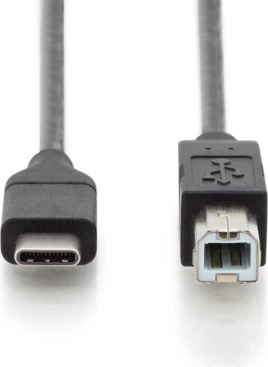 Actual product image Digitus USB C – USB B (1.80 m, USB 2.0)