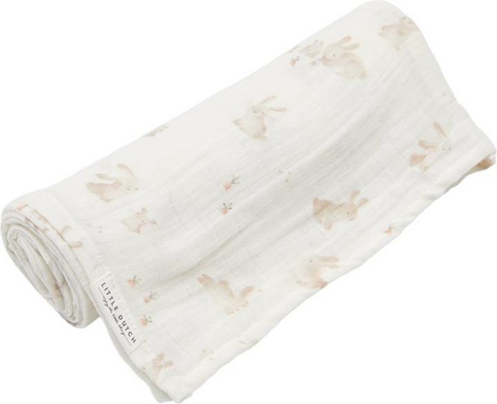 Produktbild Little Dutch Swaddles 70 x 70 muslin Baby Bunny / Beige (70 cm, 70 cm)