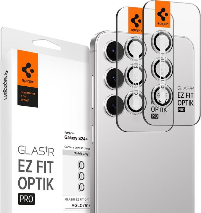 Image du produit Spigen GLAS.tR EZ Fit Optik Pro (2 pièce(s), Samsung Galaxy S24+)
