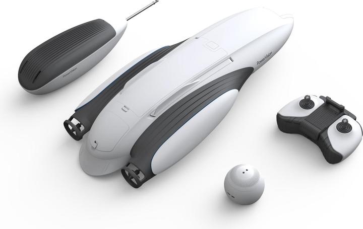 Actual product image PowerVision PowerDolphin Wizard, with remote control and fishing function (120 min, 2100 g, 12 Mpx)