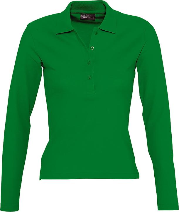 Sols Podium Pique PoloShirt Langarm (M)