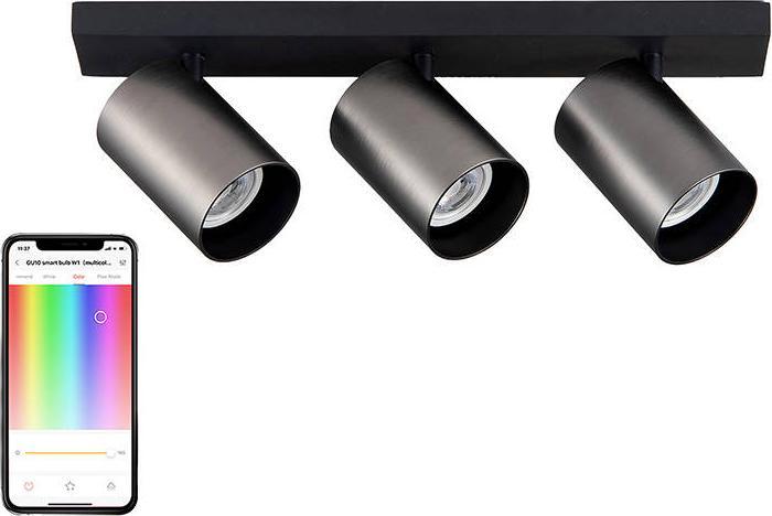Actual product image Yeelight Spotlight (3 zarówki) Czarna (1050 lm, GU10)