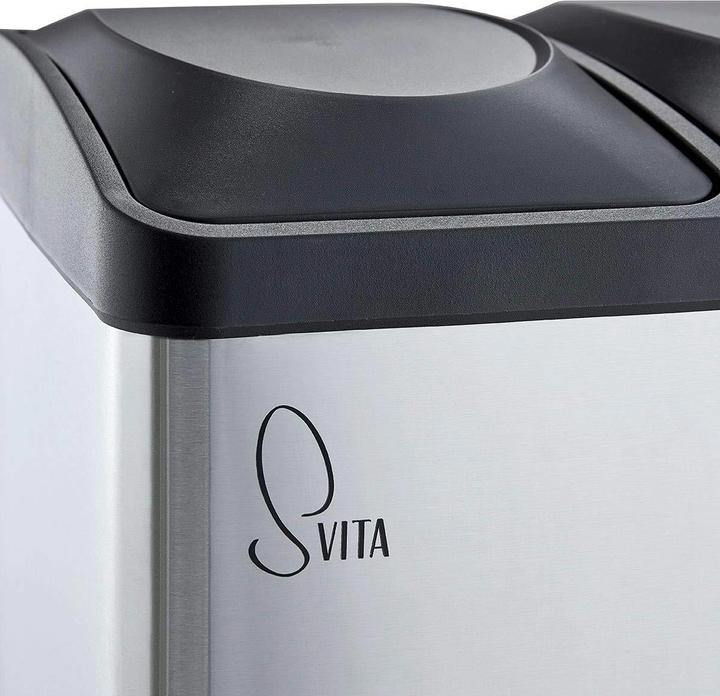 Produktbild Svita TC3X15 Treteimer Silber (45 l)