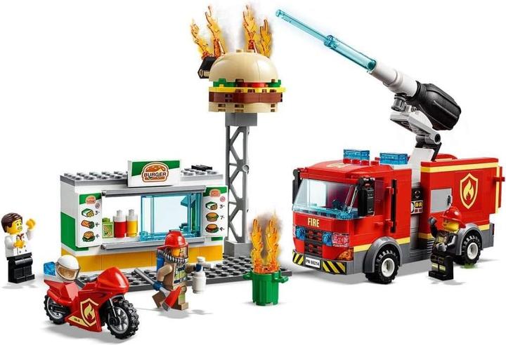 Produktbild LEGO Feuerwehreinsatz im Burger-Restaurant (60214, LEGO City)