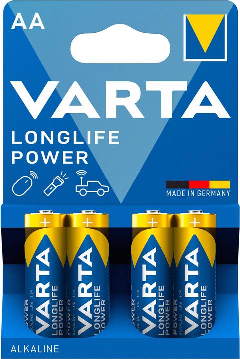 Immagine prodotto Varta potenza a lunga durata (4 pz., AA, 2960 mAh)