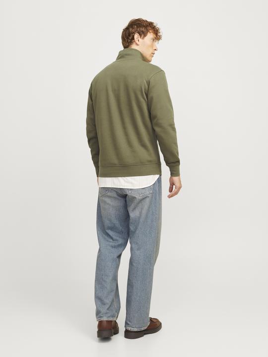 Produktbild Jack & Jones Text Sweatshirt mit halbem Reissverschluss Sweatshirt mit halbem Reissverschluss (XS)