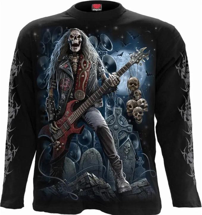 Spiral Grim Rocker TShirt Langärmlig