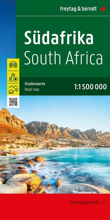 Südafrika, Strassenkarte, 1:1.500.000, freytag & berndt