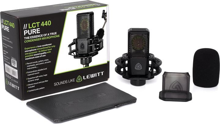 Image du produit Lewitt Microphone LCT 440 PURE