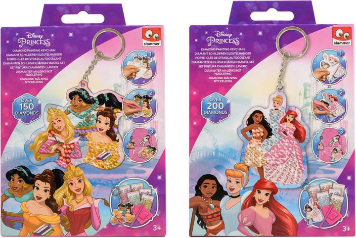 Actual product image Canenco Disney Prinses Diamond Painting Keychain