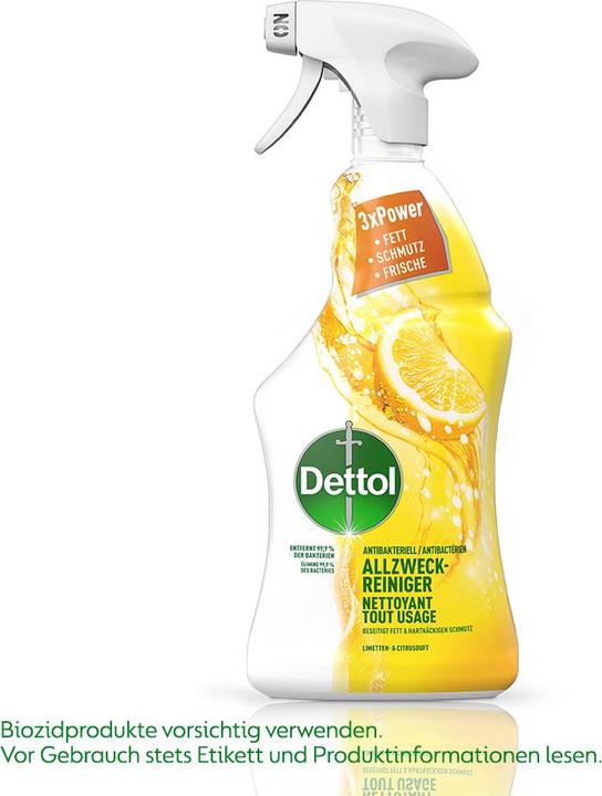Produktbild Dettol Allzweck-Reiniger mit Limetten- & Citrusduft