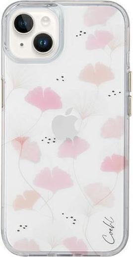 Produktbild Uniq etui Coehl Meadow iPhone 14 Plus 6,7" różowy/spring pink (Apple iPhone 14 Plus, Apple iPhone 15 Plus)