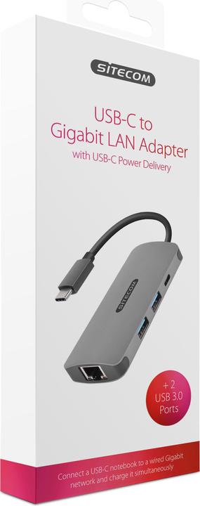 Produktbild Sitecom CN-378 Netzwerkadapter (USB-C, 1 Ports)