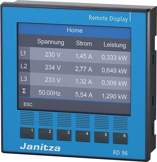 Produktbild Janitza JANI Energiemessgerät