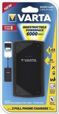 Varta Indestructible (6000 mAh, 22.20 Wh)