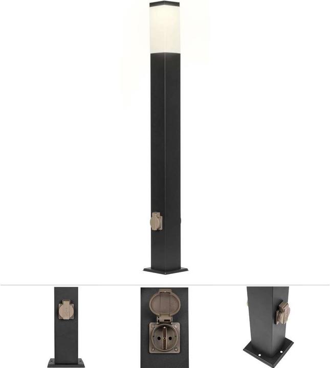 Actual product image Grafner Path light stand light 100cm with 2 sockets (E27, IP44)