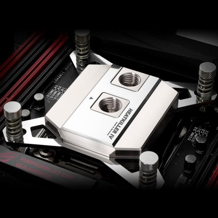 Actual product image Watercool Heatkiller IV Pro Intel - Nickel