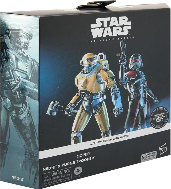 Produktbild Hasbro Star Wars: Obi-Wan Kenobi Black Series Actionfiguren 2er-Pack NED-B & Purge Trooper Exclusive 15 cm