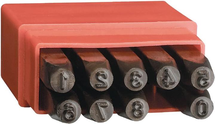 Actual product image Pryor Precision number punch set