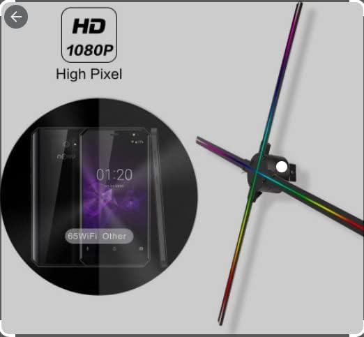 Immagine prodotto OBA 3D-Hologramm-Projektor ‎ZH03-HDmit WiFi und Bluetooth