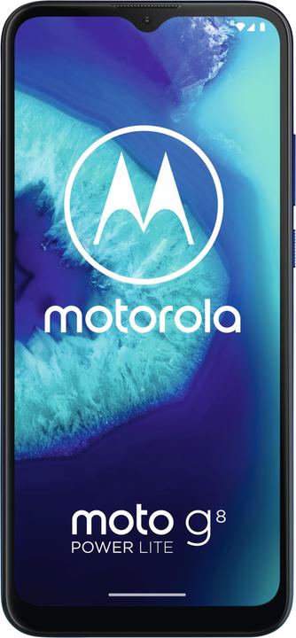 Image du produit Motorola Moto G8 Power Lite (64 Go, Bleu royal, 6.50", Double SIM, 16 Mpx, 4G)