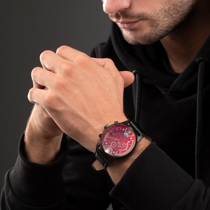 Actual product image Police Lanshu (Analogue wristwatch, 48 mm)