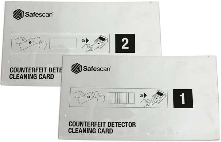 Produktbild Safescan Reinigungskarten für Geldscheinprüfer (Geldscheinprüfer)