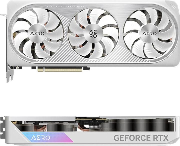 Image du produit Gigabyte VGA GBT RTX4070 12GB Aero OC V2 (12 Go)