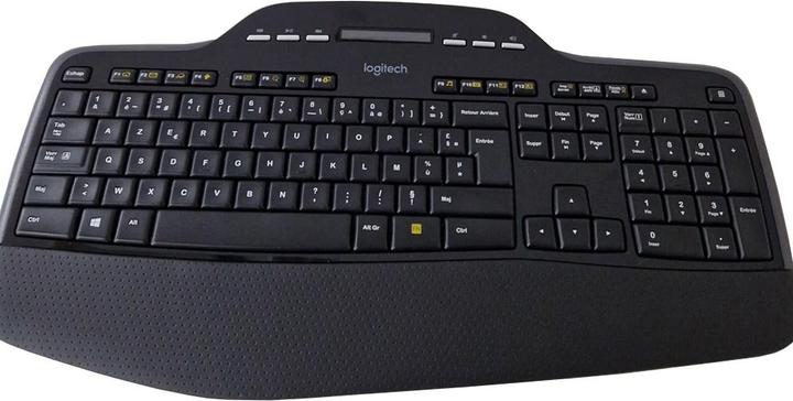Produktbild Logitech Kabellose Tastatur+Maus MK710 schwarz im Einzelhandel (DE, Kabellos)