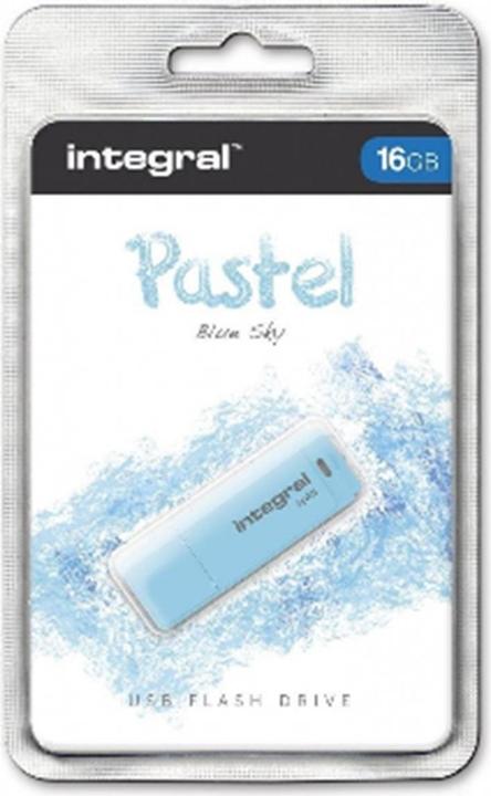 Image du produit Integral Memory Pastel Blue Sky (16 Go, USB-A, USB 3.0)
