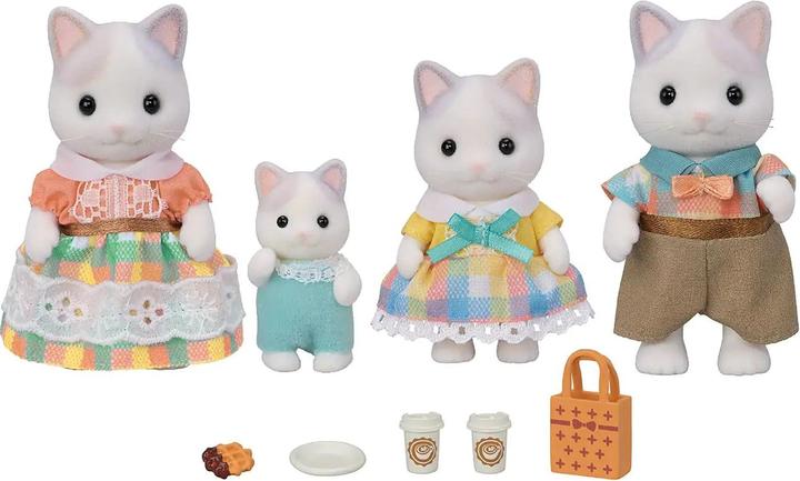 Sylvanian Families Famille de chats laitiers