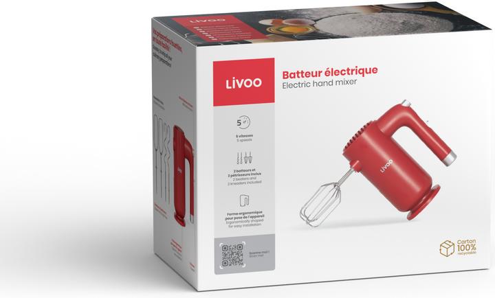 Actual product image Livoo Electric hand mixer (250 W)