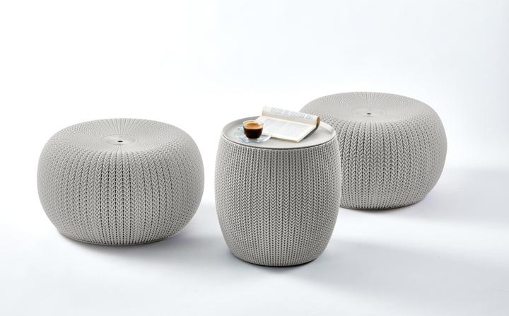 Immagine prodotto Allibert Accogliente portaoggetti urbano, set di 3, beige
