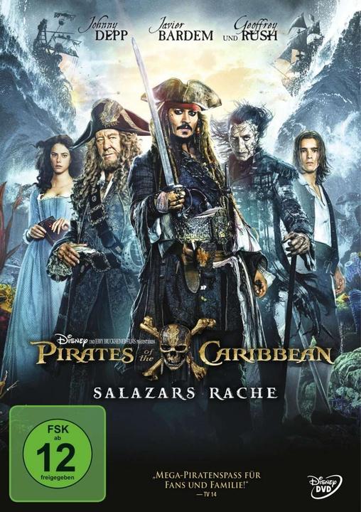 Image du produit Disney Interactive Studios Pirates des Caraïbes : La Vengeance de Salazar (DVD, 2017, Allemand)