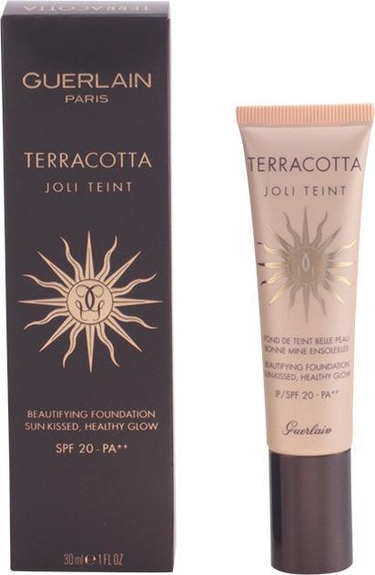 Produktbild Guerlain Terracotta Joli Teint Ebony shining face base 30ml (Brown)