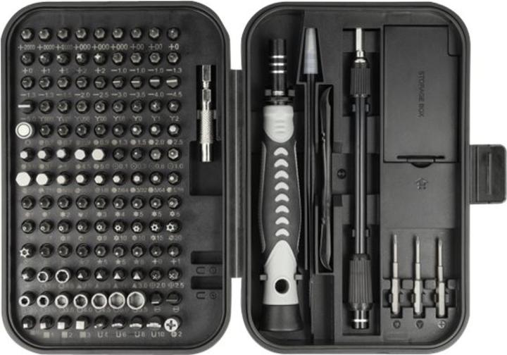 Produktbild Delock Werkzeugset Schraubendreher 130-teilig (Hex, 5-Kant (Pentagon), Pozidriv-Kreuzschlitz (PZ), Tri-Wing, Pin-torx)