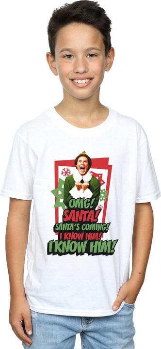 Immagine prodotto Elf OMG Santa Maglietta Ragazzi (140, 146)