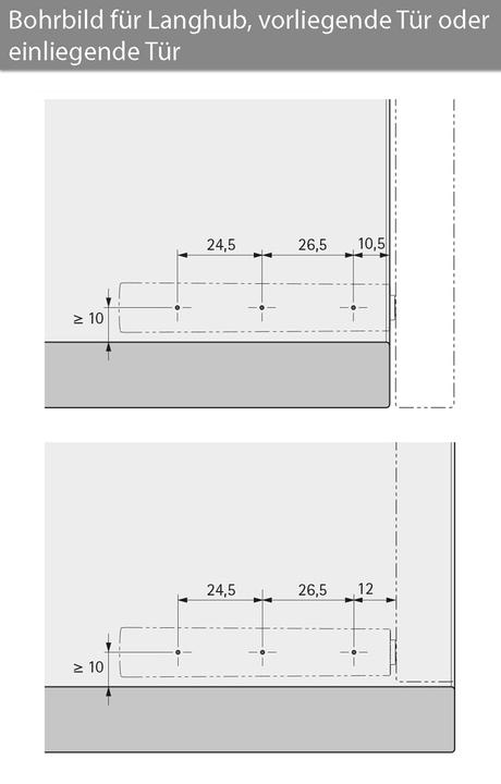 Image du produit Hettich broche push-to-open à visser