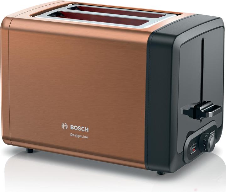 Immagine prodotto Bosch Hausgeräte TAT4P429 tostapane 2 fette Nero, Marrone