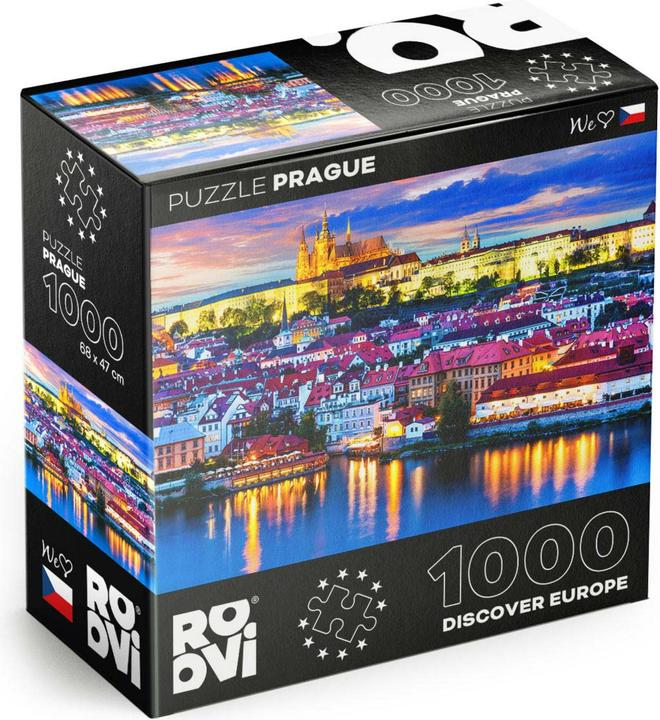 Produktbild D-Toys Puzzle 1000 pieces - Prague, Czech Republic (1000 Teile)
