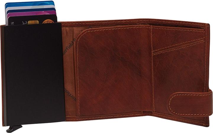 Produktbild The Chesterfield Brand Mannheim Geldbörse RFID Schutz Leder 7 cm