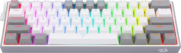 Actual product image Redragon K617 Fizz RGB white/grey (US, Cable)
