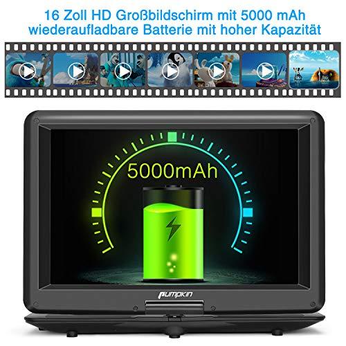 Image du produit Naviskauto Lecteur DVD portable 16 (Lecteur de DVD portable)