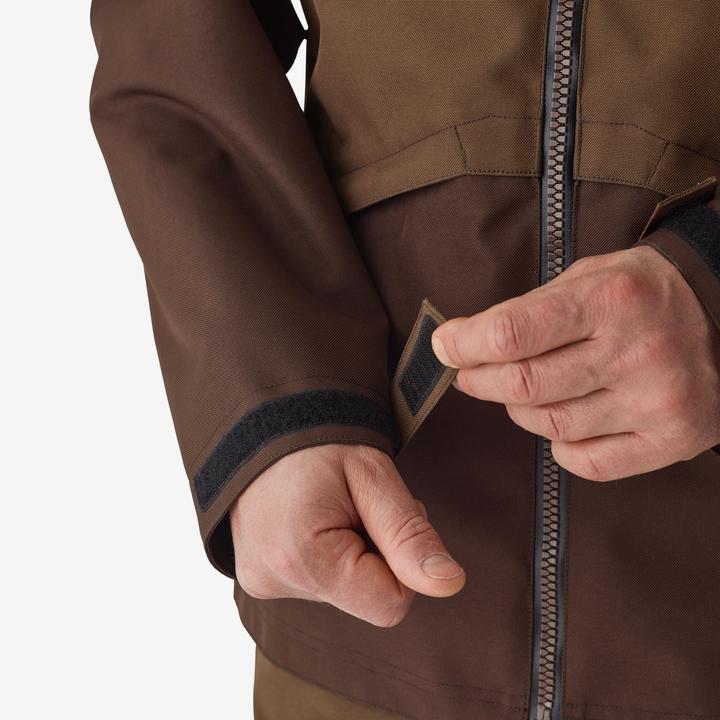 Actual product image Solognac Hunting reinforced jacket woodland 500 two-tone (M)