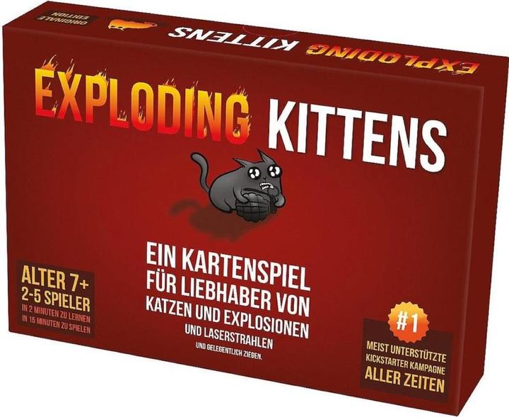 Actual product image Asmodée Exploding Kittens (German)