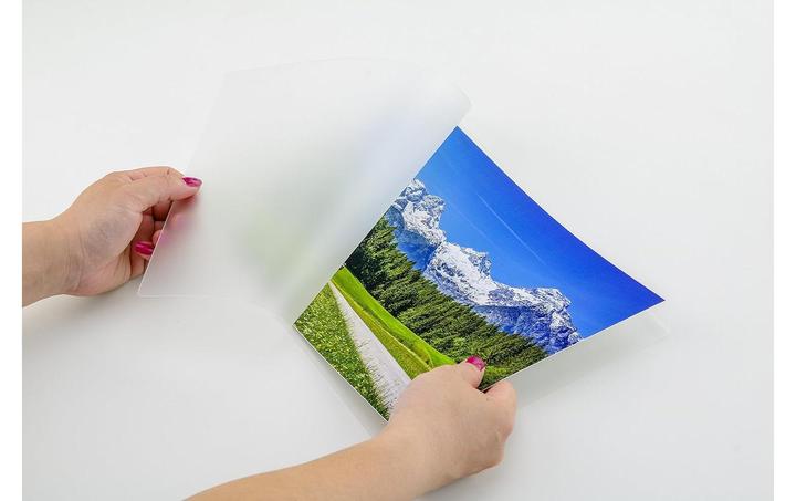 Image du produit Peach Boîte combinée de laminage (A4, 25 pièce(s), 80 µm)