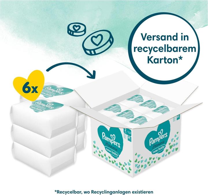 Image du produit Pampers Harmonie (Taille 3, Pack mensuel, 186 pièce(s))