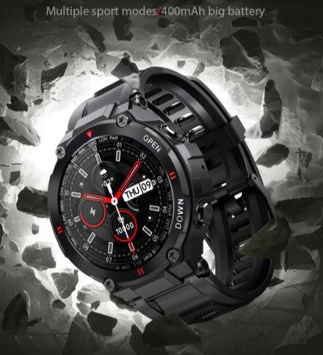 Image du produit Senbono Sport Smartwatch Black Max6 0pix Waterproof Ip68 - Functions Sport And Communicators. Phone